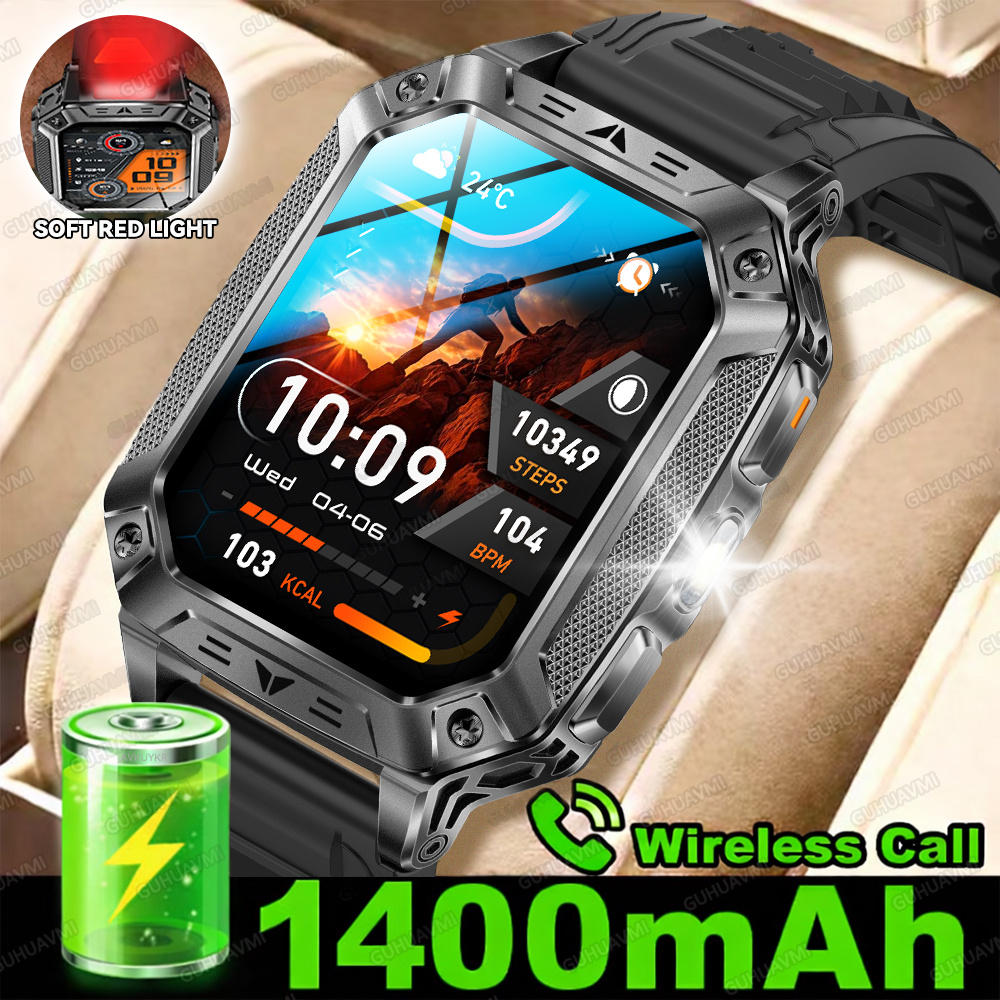 Gmt Dual Timezone Watch - 2026 New Ultra 1400mAh Battery Smart