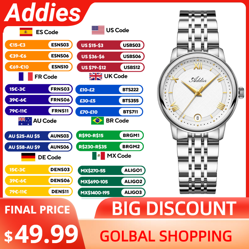 Luxury Watch Hand - Addies New Luxury Women's Watches 31mm