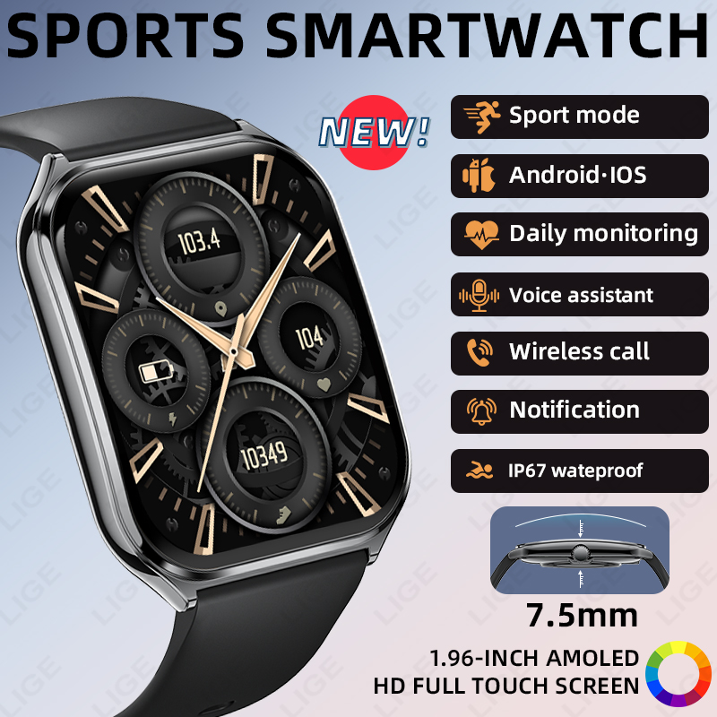 Luxury Watch Korea - New Ultra Thin Smart Watch Men