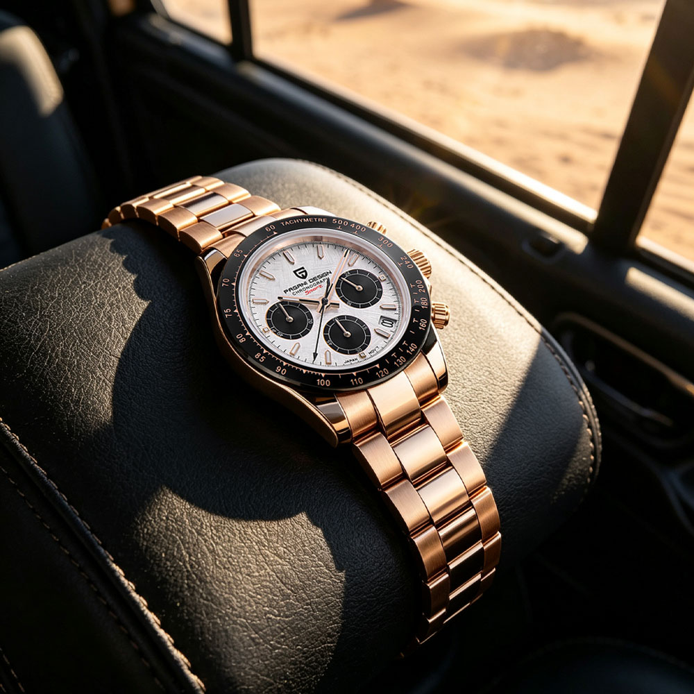Luxury Watch Safe - Top Brand PAGANI DESIGN Luxury Men