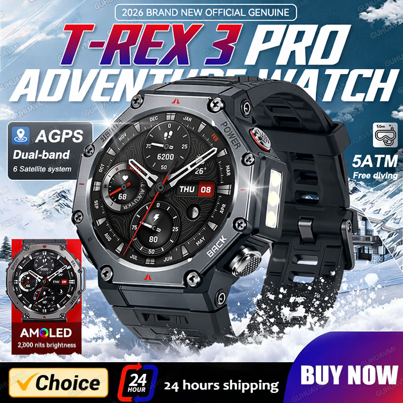 Gmt Dual Timezone Watch - 2026 New GPS Smart Watch Built-in