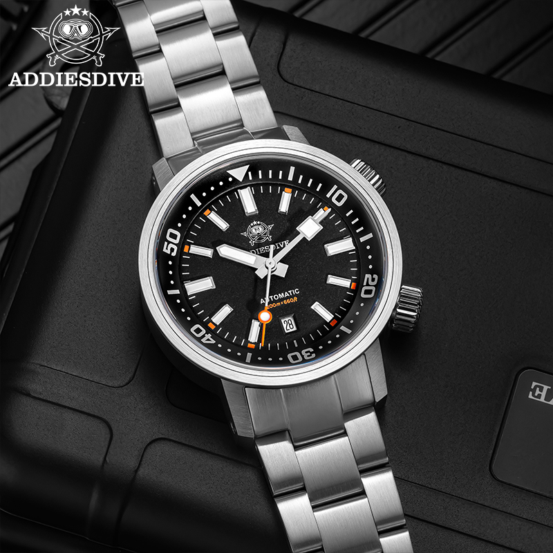 ADDIESDIVE 200M Auto Diving Wa - Guilloché Dial Watch 评论和价格