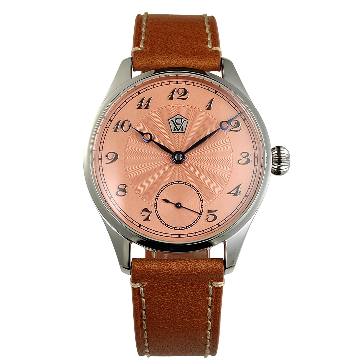 40MM manual mechanical watch w - Guilloché Dial Watch 评论和价格