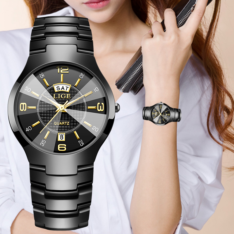 LIGE Fashion Elegant Women's W - Luxury Watch For Women 评论和价格