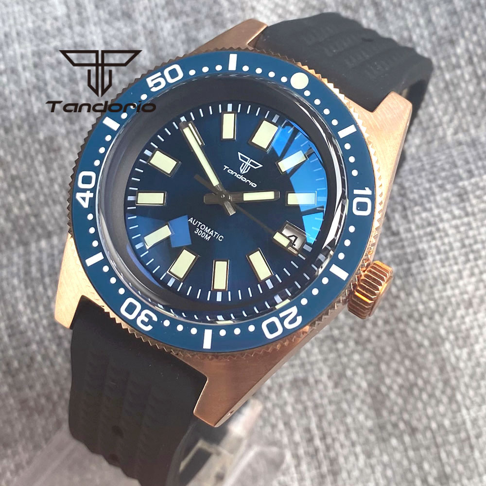 Tandorio 62 MAS CUSN8 Solid Br - Seiko Watch 5 Sports 评论和价格
