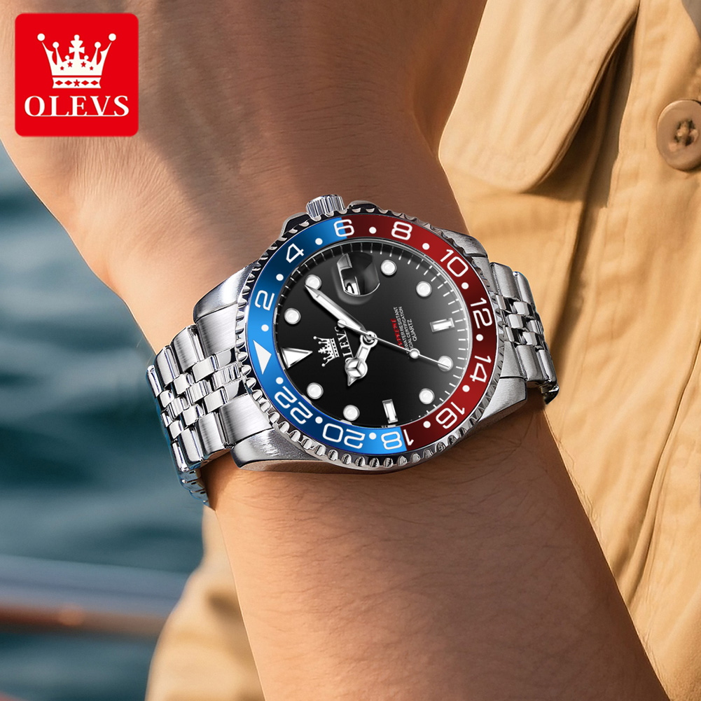 OLEVS 5657 Original Brand Men' - Luxury Watch Hand 评论和价格