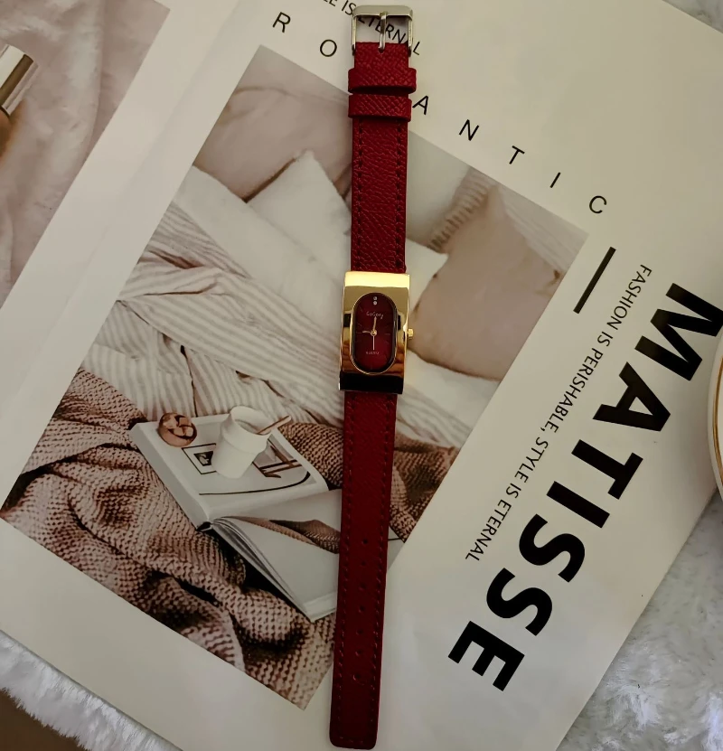 Luxury Ladies Brand Women Watc - Luxury Watch With Leather Strap 评论和价格