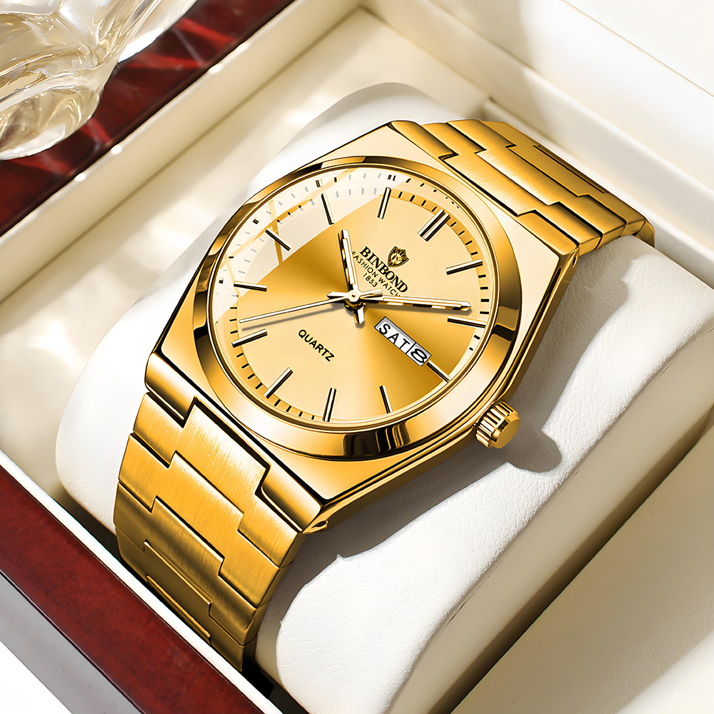 BINBOND Genuine Men Watch Ligh - Seiko Watch 5 Sports 评论和价格
