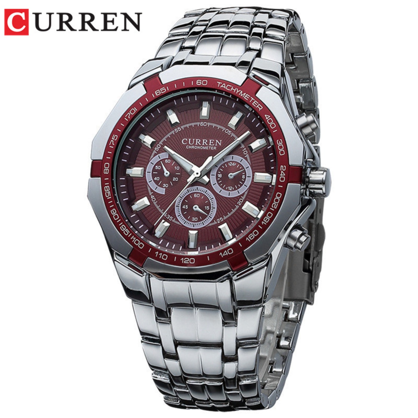 CURREN Men Luxury Brand Milita - Luxury Watch Safe 评论和价格