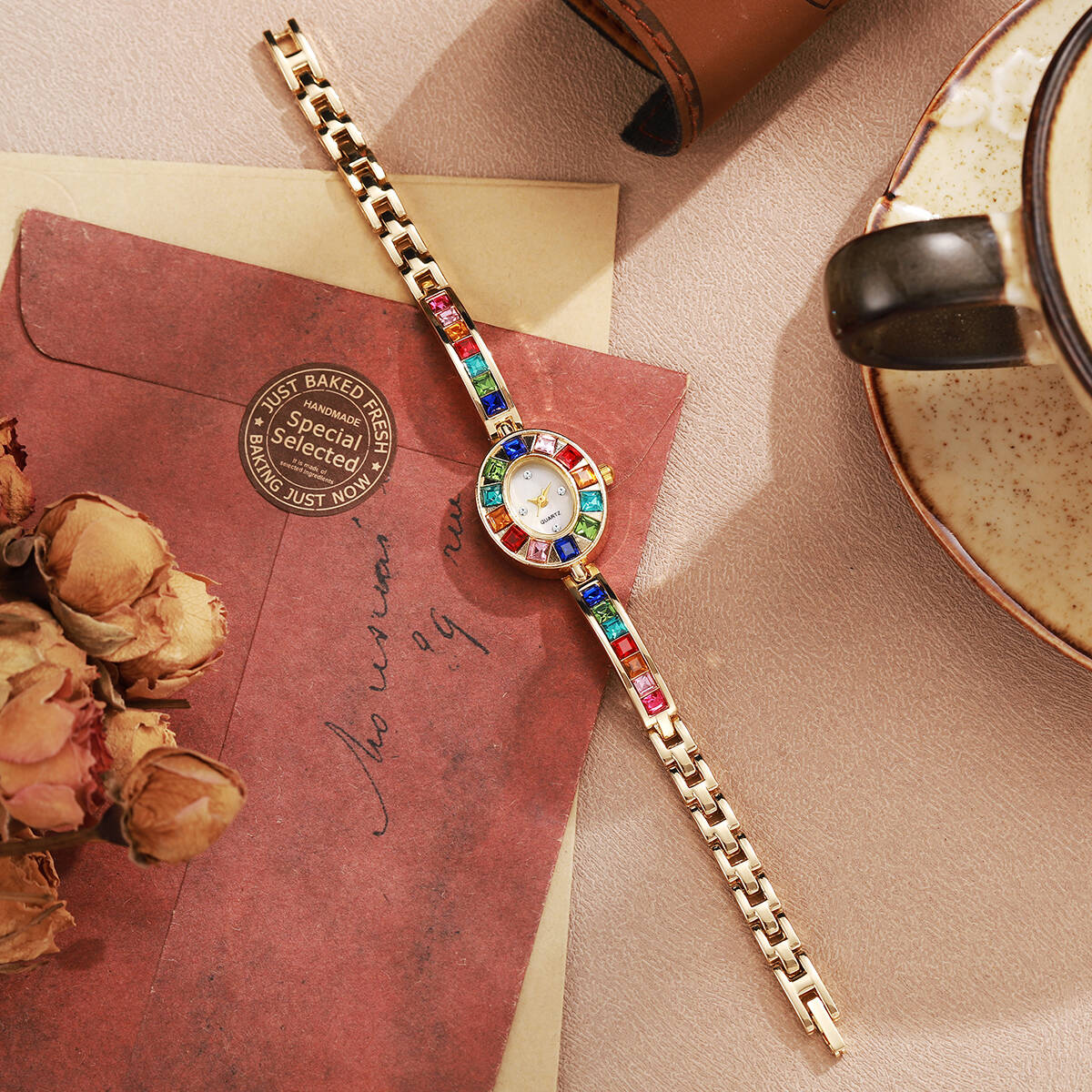 2PCS/Set Luxury Rhinestone Wom - Luxury Watch Safe 评论和价格