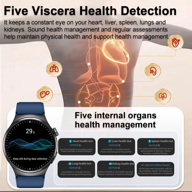 2025 New Accurate Blood Lipid  - Gmt Dual Timezone Watch 评论和价格