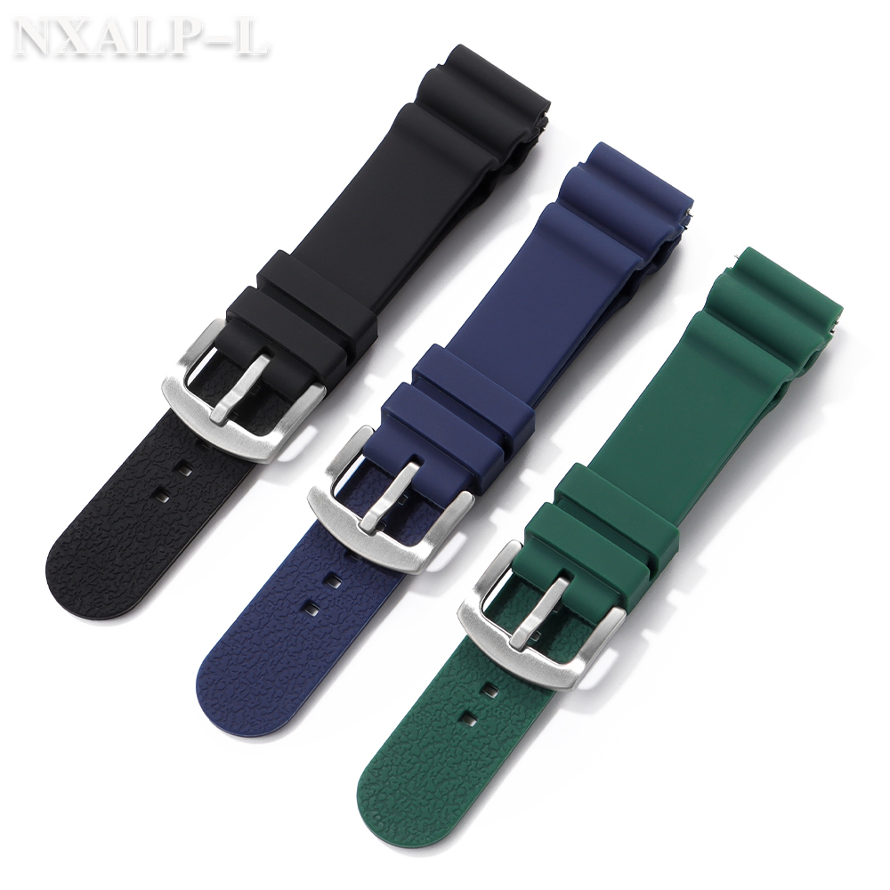 20mm 22mm Silicone Watch Band  - Seiko Watch 5 Sports 评论和价格