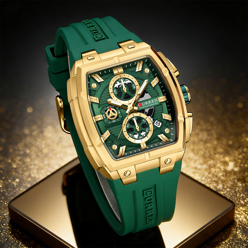 CURREN Luxury Vintage Watch fo - Luxury Watch Safe 评论和价格
