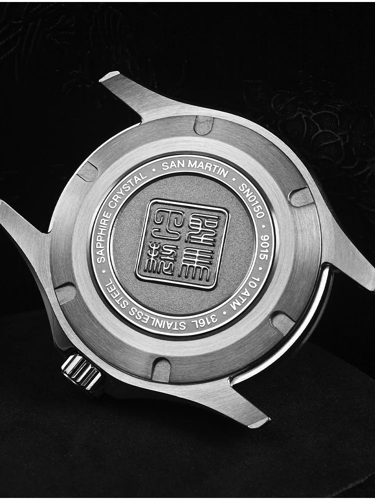 San Martin 39mm Original Desig - Guilloché Dial Watch 评论和价格