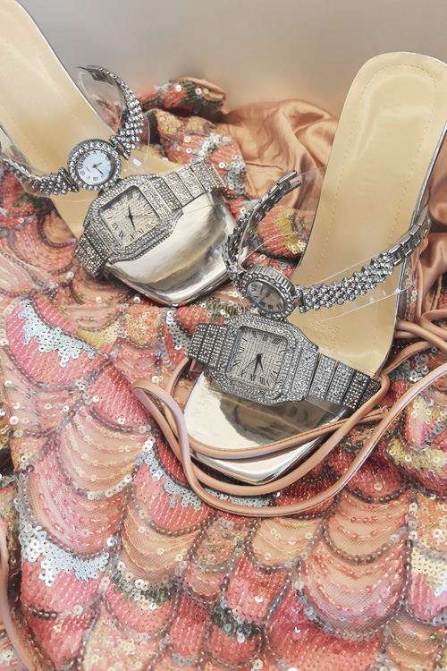 Original design Crystal watch  - Luxury Watch With Leather Strap 评论和价格