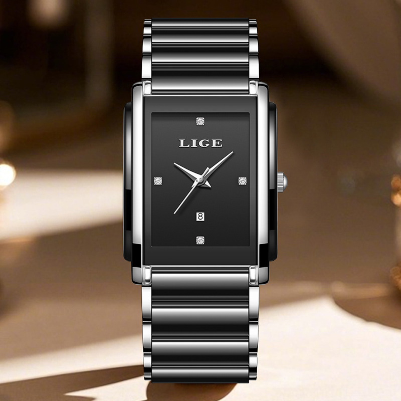 LIGE New Luxury Women Watches  - Luxury Watch Safe 评论和价格