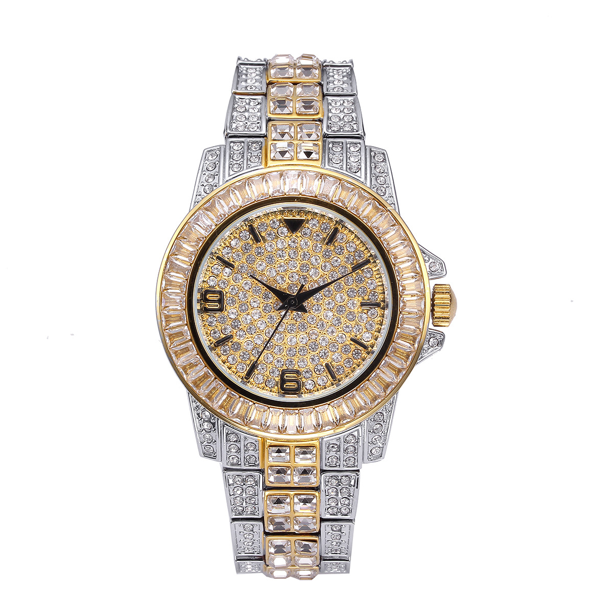 Luxury Full Stone Quartz Watch - Luxury Watch For Women 评论和价格