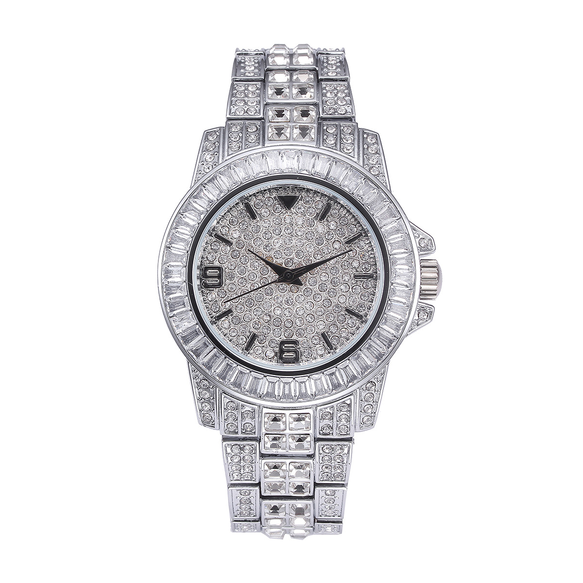 Luxury Full Stone Quartz Watch - Luxury Watch For Women 评论和价格