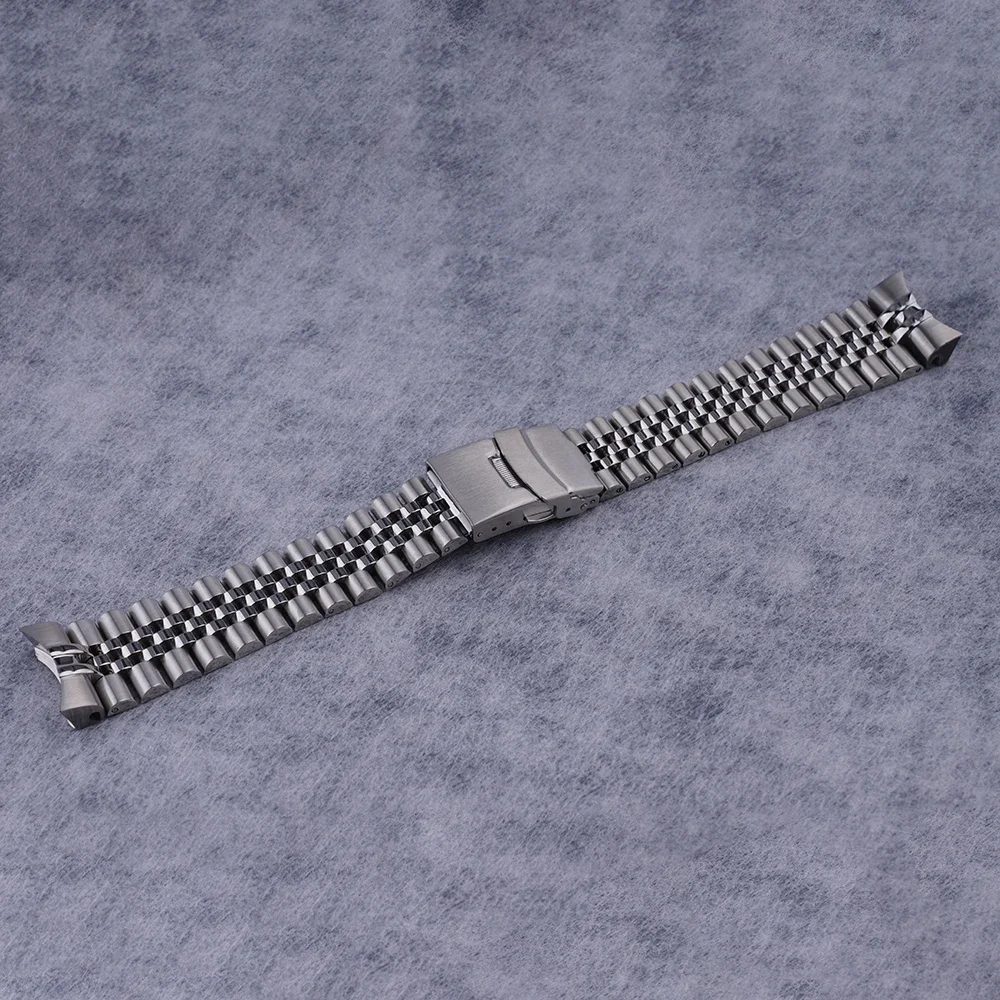 Carlywet 22mm Jubilee Strap fo - Seiko Watch 5 Sports 评论和价格