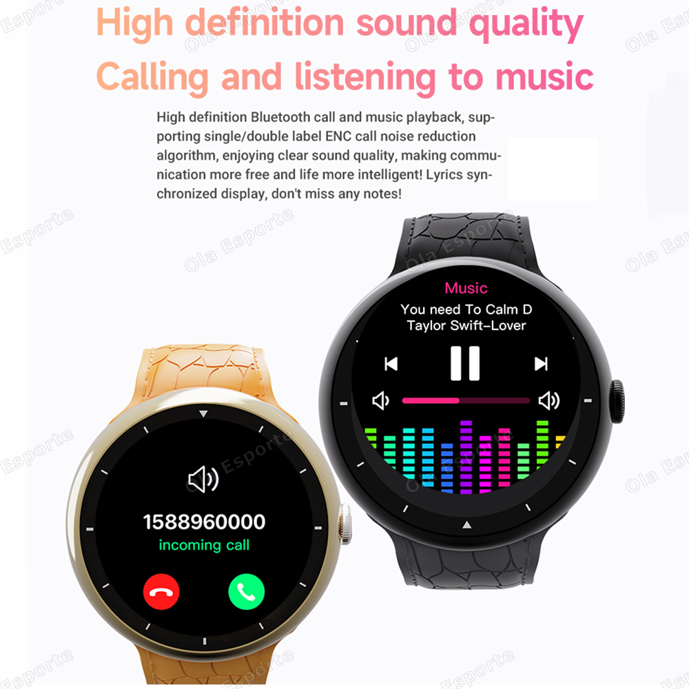 2025 New SmartWatch Men Women  - Gmt Dual Timezone Watch 评论和价格