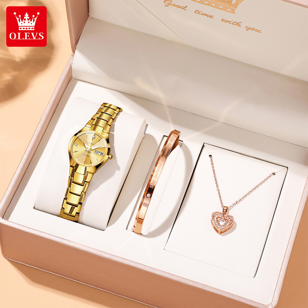 OLEVS Ladies Watch 8697 Luxury - Luxury Watch For Women 评论和价格