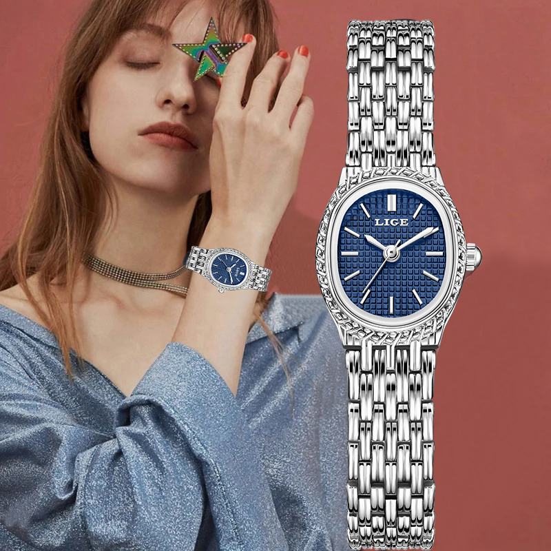LIGE Fashion Luxury Quartz Wom - Luxury Watch For Women 评论和价格
