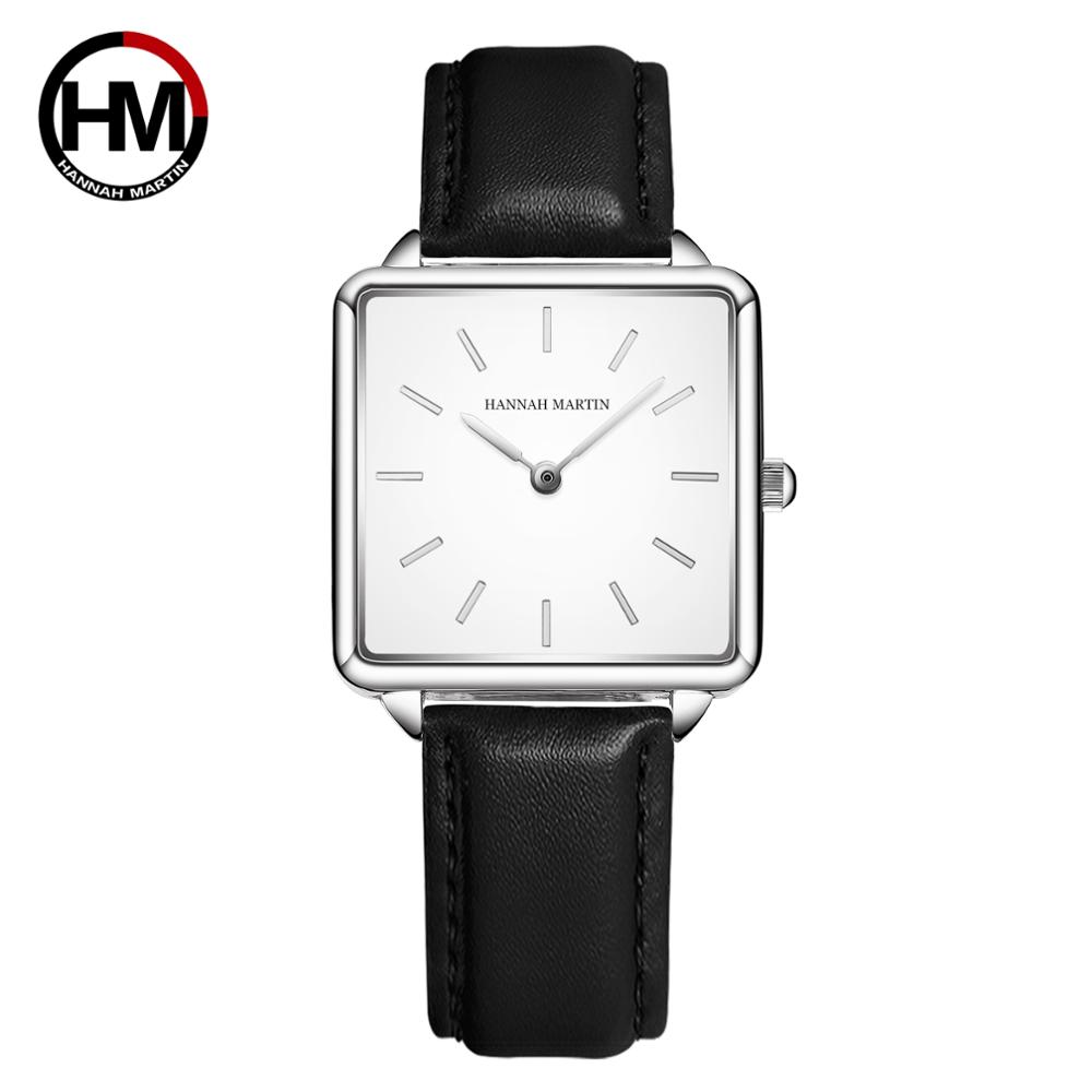 Genuine Leather Strap Japan Qu - Luxury Watch With Leather Strap 评论和价格