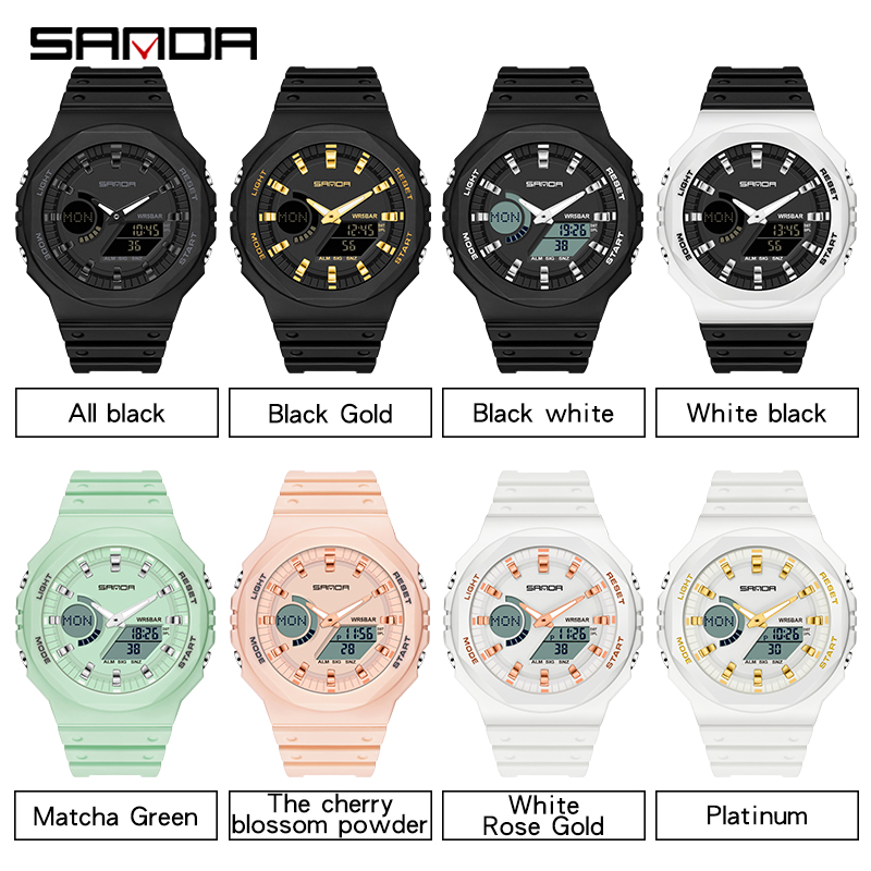 SANDA Top Luxury Men's Quartz  - Seiko Watch 5 Sports 评论和价格