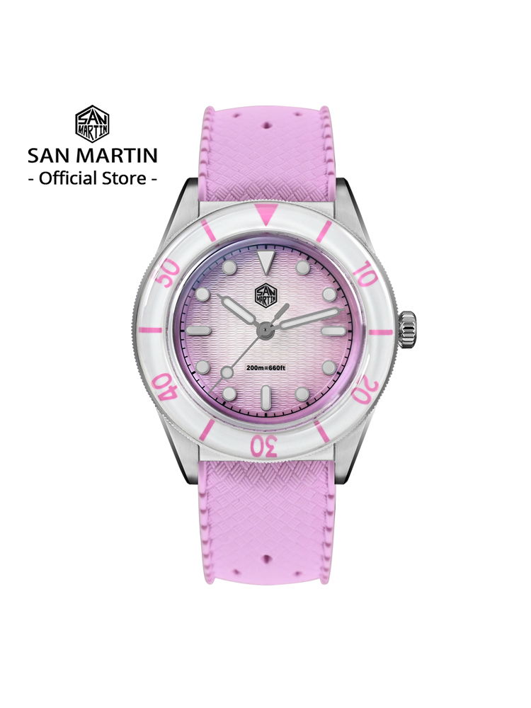 San Martin 2026 32.5mm Women's - Guilloché Dial Watch 评论和价格