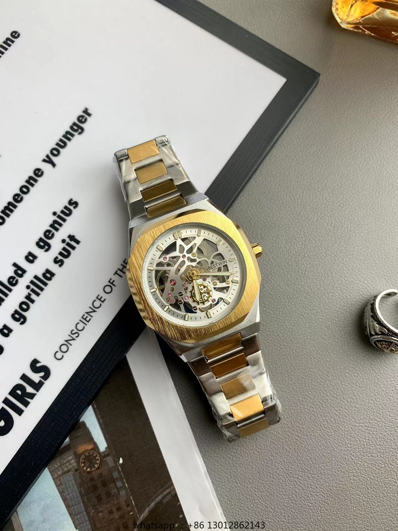 Steel strip waterproof persona - Luxury Watch Gold 评论和价格