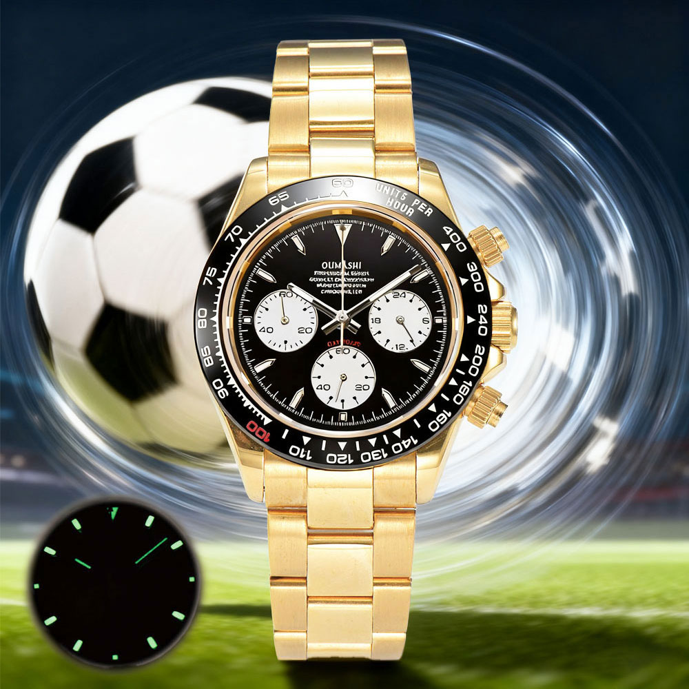 39mm gold custom men's watch V - Luxury Watch Gold 评论和价格
