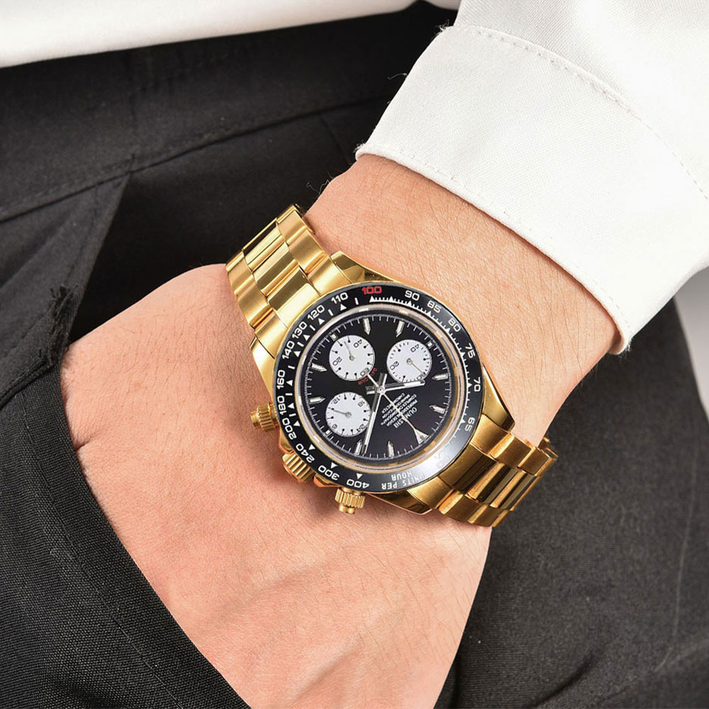 39mm gold custom men's watch V - Luxury Watch Gold 评论和价格