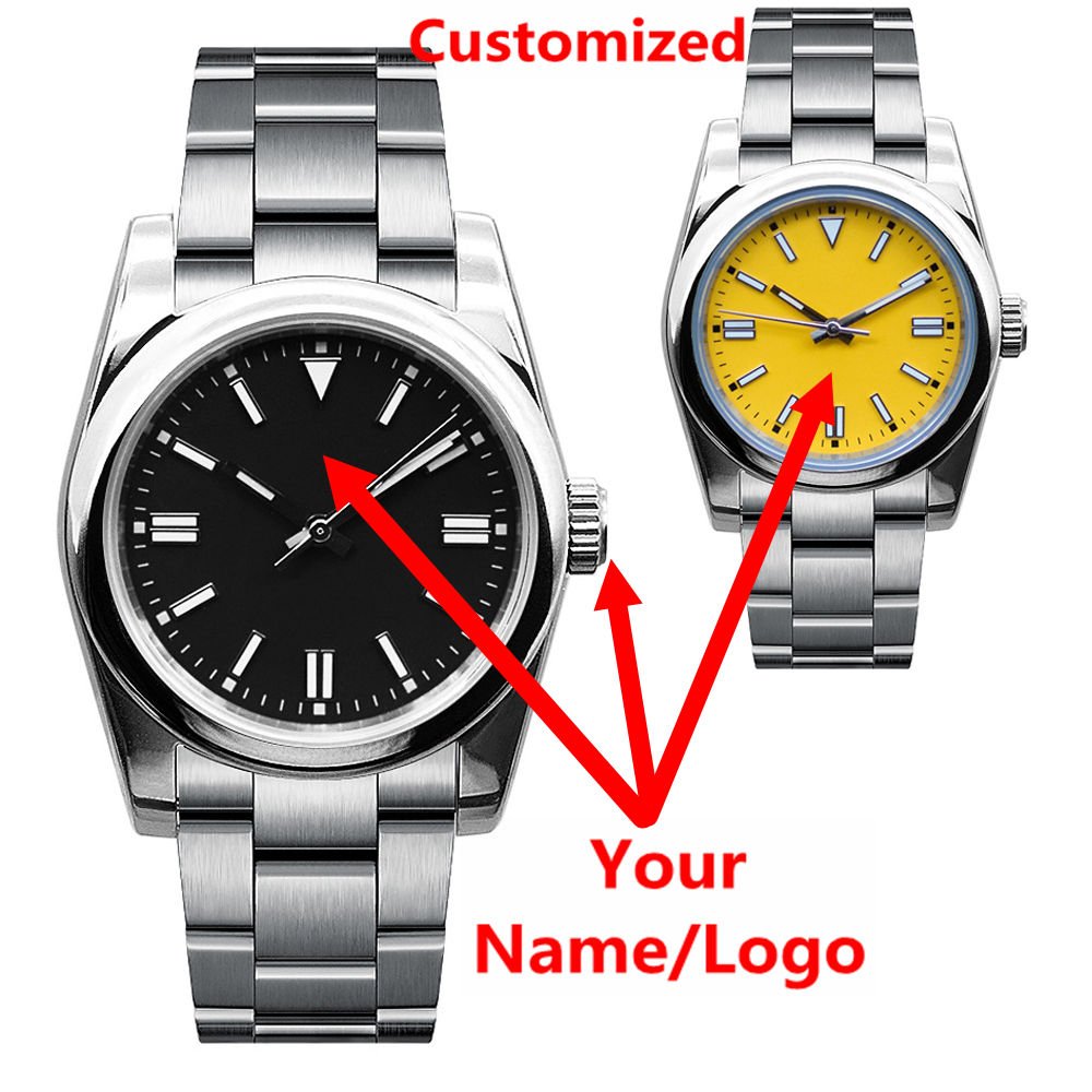 Custom Logo Mens Watch Sapphir - Luxury Watch Safe 评论和价格