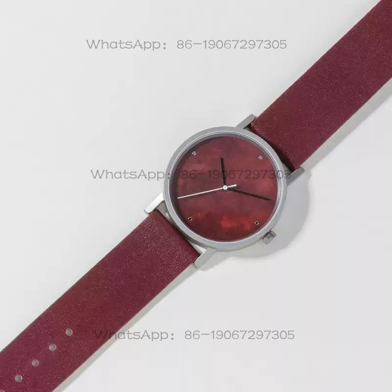Retro Burgundy Original Simple - Luxury Watch For Women 评论和价格
