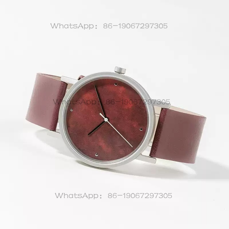Retro Burgundy Original Simple - Luxury Watch For Women 评论和价格