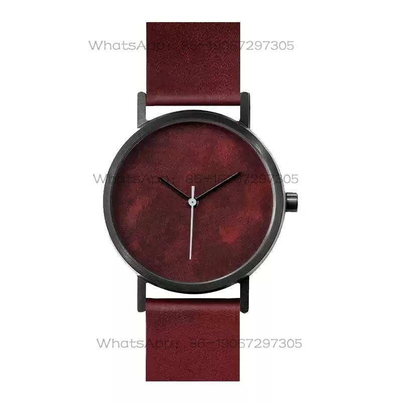 Retro Burgundy Original Simple - Luxury Watch For Women 评论和价格