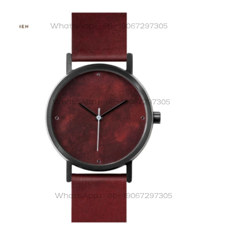 Retro Burgundy Original Simple - Luxury Watch For Women 评论和价格