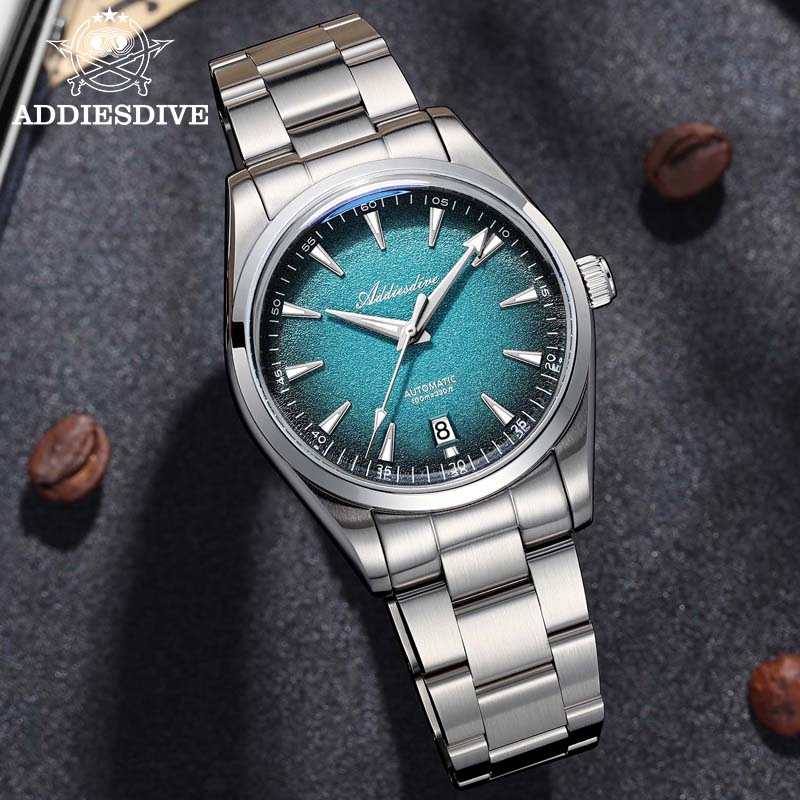 ADDIESDIVE AD2527 Luxury Autom - Guilloché Dial Watch 评论和价格