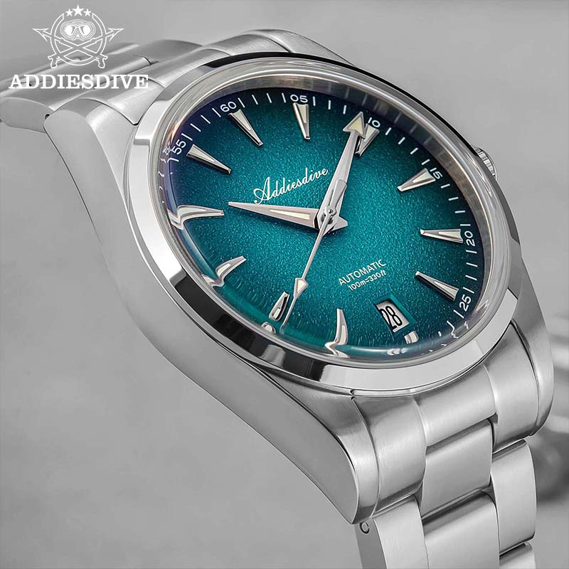 ADDIESDIVE AD2527 Luxury Autom - Guilloché Dial Watch 评论和价格