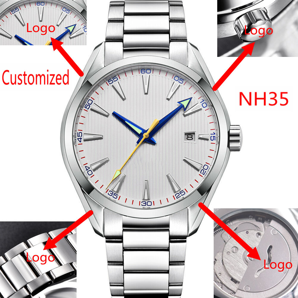 Custom Logo 41mm Men Miyota/NH - Luxury Watch Safe 评论和价格