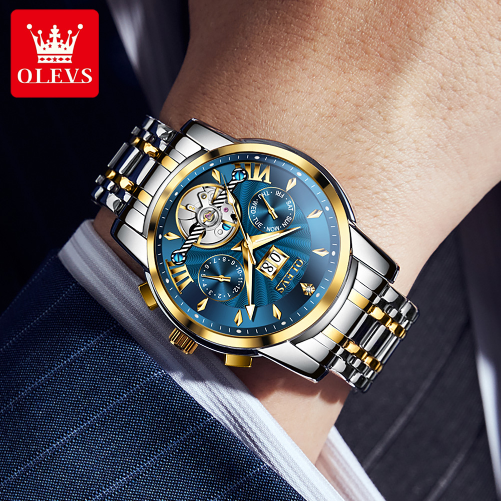 OLEVS Men Watches Luxury Fashi - Luxury Watch Hand 评论和价格