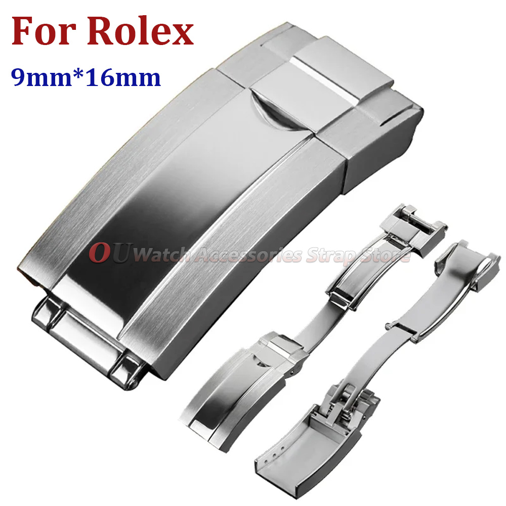 9mmx16mm Stainless Steel Deplo - Luxury Watch Expensive 评论和价格