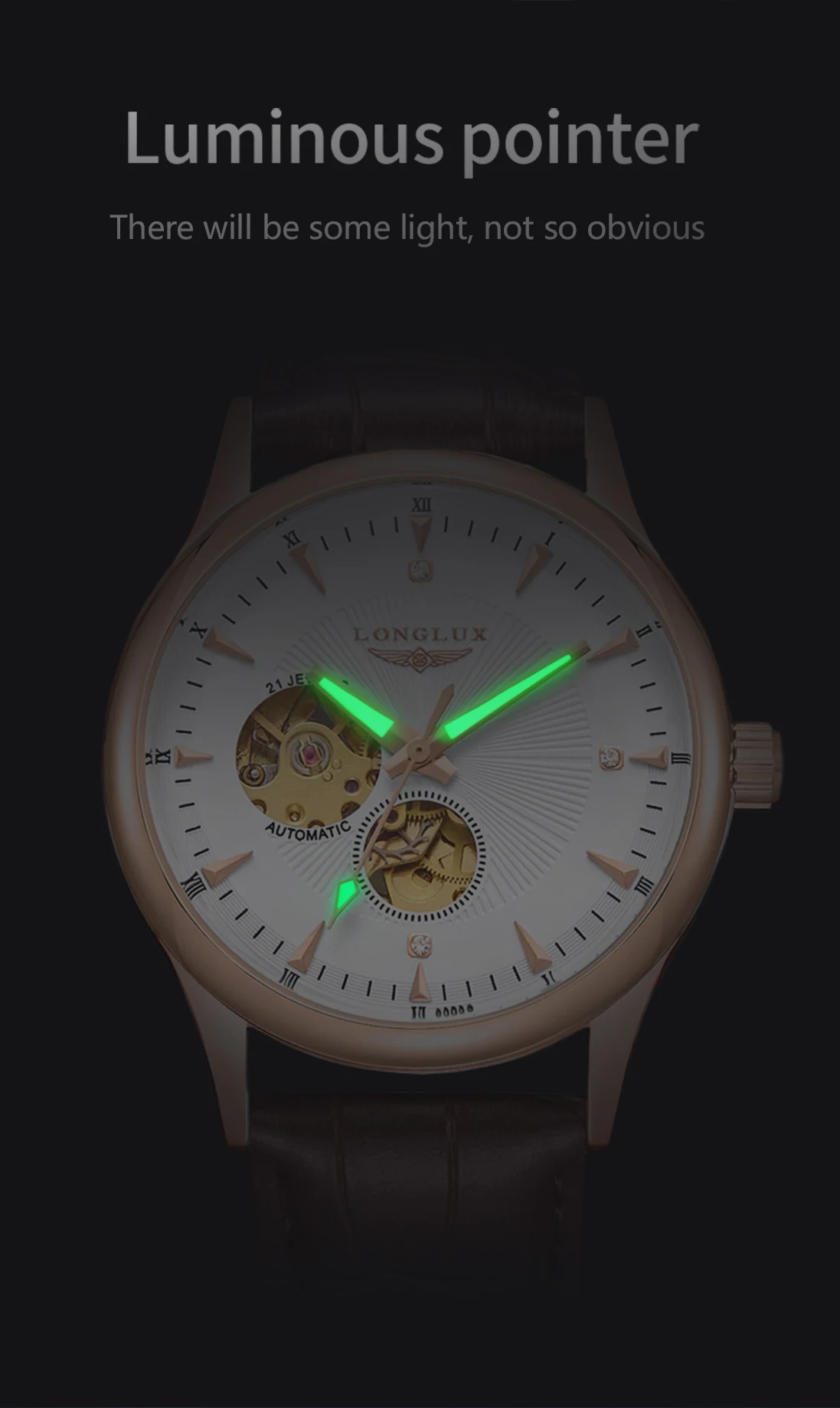 LONGLUX Automatic Watch Elegan - Seiko Watch 5 Sports 评论和价格