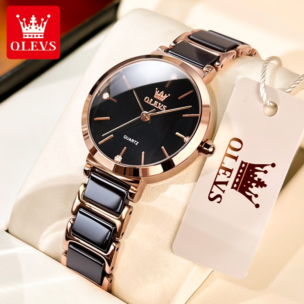 OLEVS Fashion Women Watches Re - Luxury Watch Safe 评论和价格